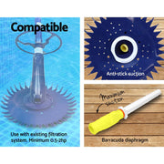 Bostin Life Swimming Pool Cleaner Floor Climb Wall Automatic Vacuum 10M Hose Dropshipzone