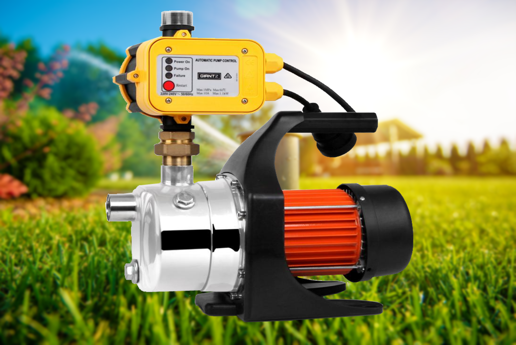 Bostin Life 1500W High Pressure Garden Water Pump With Auto Controller Dropshipzone