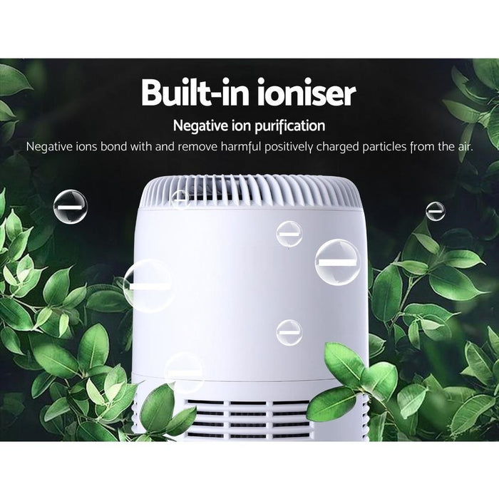 Air Purifier Desktop Purifiers HEPA Filter Home Freshener Carbon Ioniser