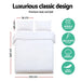 Bostin Life Classic Quilt Cover Set - King Size White Home & Garden > Bed And Bath