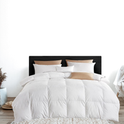 Bostin Life Goose Down Feather Winter Doona Quilt - Queen Size 800Gsm White Home & Garden > Bed And