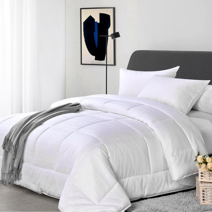 Bostin Life Merino Wool Quilt - King Size 500Gsm White Home & Garden > Bed And Bath