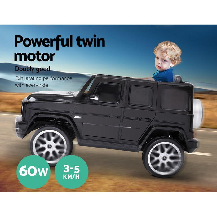 Bostin Life Mercedes-Benz Kids Ride On Car Electric Amg G63 Licensed Remote Toys Cars 12V Baby & >