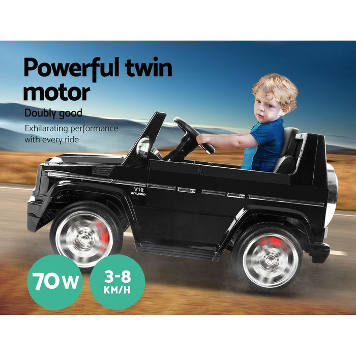 Bostin Life Kids Ride On Car Mercedes Benz Licensed G65 12V Electric Black Baby & > Cars