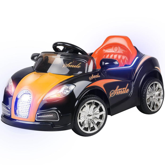 Rigo Kids Ride On Car - Black & Orange Baby > Cars