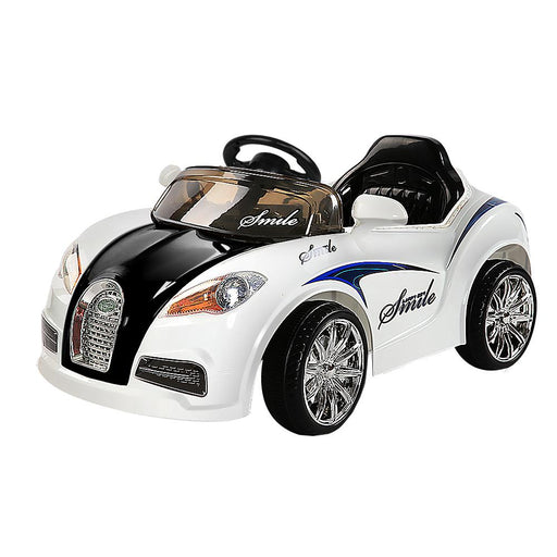 Bostin Life Rigo Kids Ride On Bugatti Veyron Inspired Car - Black & White Baby > Cars