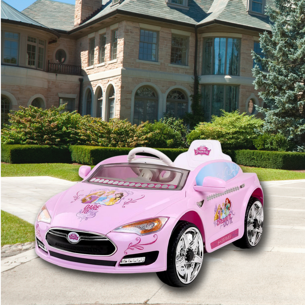 Disney princess ride on car 2024 12 volt