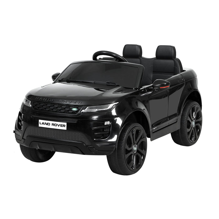 Licensed Range Rover Evoque Kids Electric 12V Ride On Car Black with Remote Control