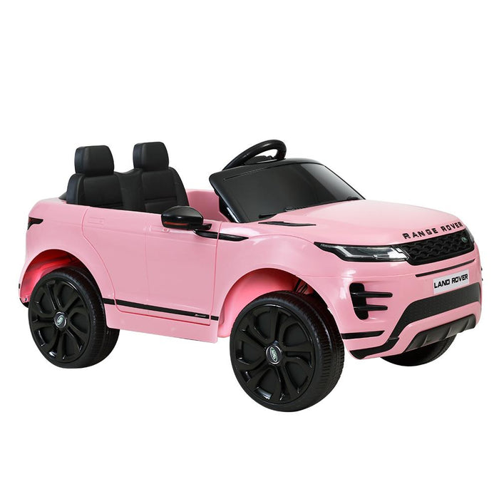 Bostin Life Kids Ride On Car Licensed Land Rover 12V Electric Toys Battery Remote Pink Dropshipzone
