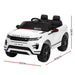 Bostin Life Kids Ride On Car Licensed Land Rover 12V Electric Toys Battery Remote White Dropshipzone