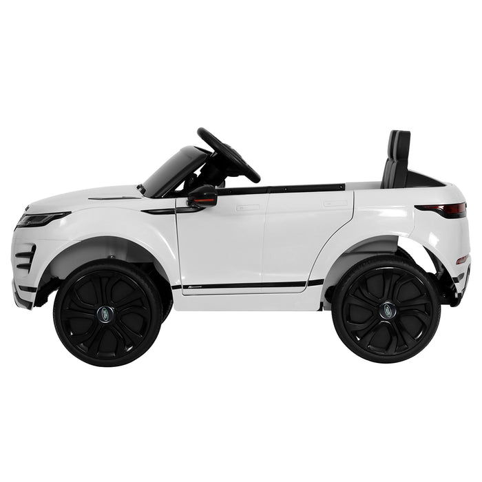 Licensed Range Rover Evoque Kids Electric 12V Ride On Car White with Remote Control
