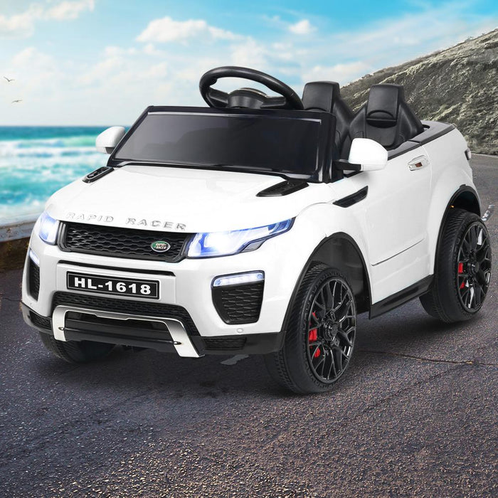 Bostin Life Rigo Kids Ride On Land Rover Evoque Inspired Car Suv Electric 12V Toys White Baby & >