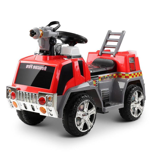 Bostin Life Rigo Kids Ride On Fire Truck Red Grey Baby & > Cars