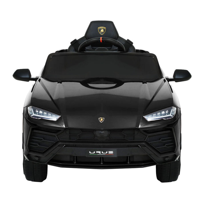 Licensed Lamborghini URUS Kids Electric 12V Ride On Car Black with Remote Control