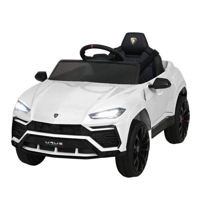 Bostin Life 12V Electric Kids Ride On Toy Car Licensed Lamborghini Urus Remote With Control White