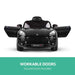 Bostin Life Rigo Kids Ride On Porsche Macan Inspired Car - Black Baby & > Cars