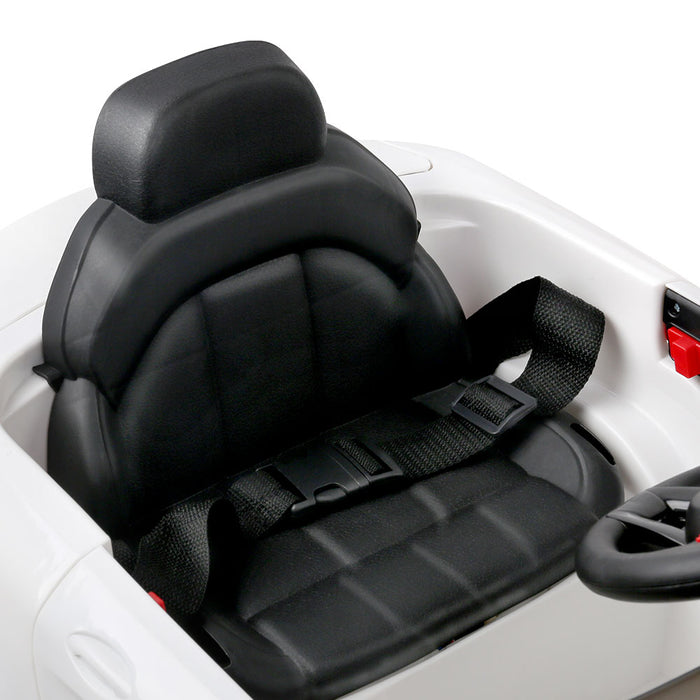 Maserati Granturismo Inspired Kids Electric 12V Ride On Car White with Remote Control