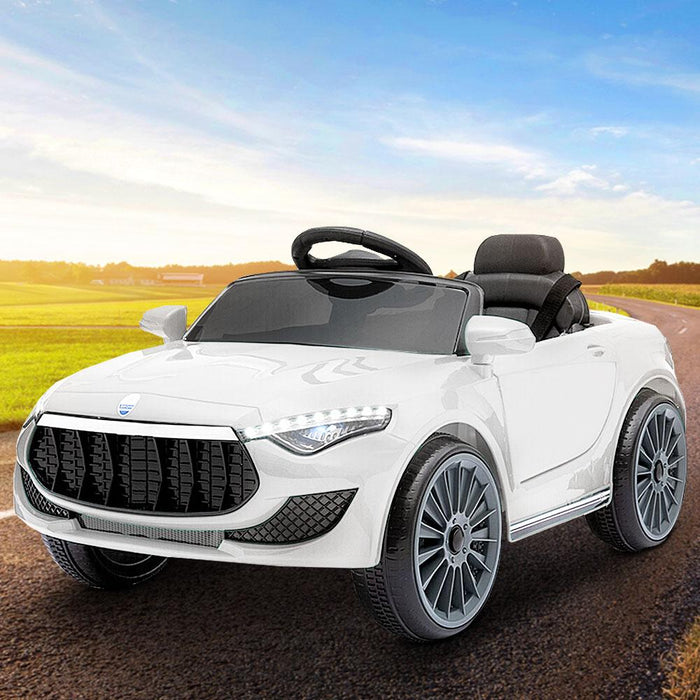 Bostin Life Rigo Maserati Kids Ride On Car - White Baby & > Cars