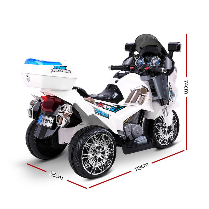 Bostin Life Rigo Kids Ride On Motorbike Motorcycle Car White Baby & > Cars