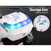 Bostin Life Rigo Kids Ride On Motorbike Motorcycle Car White Baby & > Cars