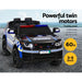 Bostin Life Kids Ride On Car Inspired Patrol Police Electric Powered Toy Cars Black Dropshipzone
