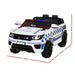 Bostin Life Kids Ride On Car Inspired Patrol Police Electric Powered Toy Cars White Dropshipzone