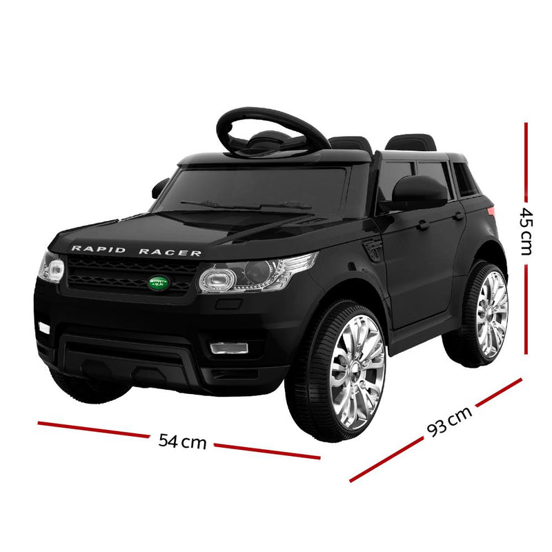 Bostin Life Rigo Kids Ride On Car Electric 12V Black With Remote Control Baby & > Cars