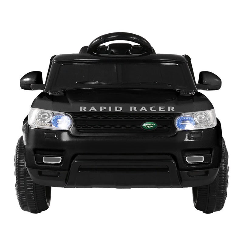 Range Rover Inspired Kids Electric 12V Ride On Car Black with Remote Control