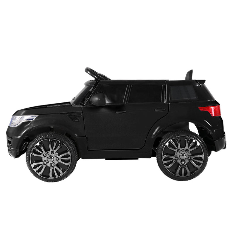 Range Rover Inspired Kids Electric 12V Ride On Car Black with Remote Control