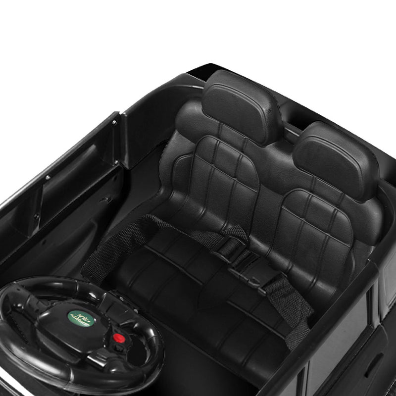 Range Rover Inspired Kids Electric 12V Ride On Car Black with Remote Control