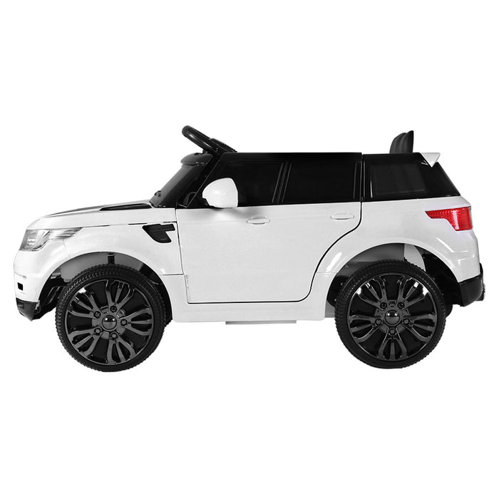 Range Rover Evoque Inspired Kids Electric 12V Ride On Car White with Remote Control