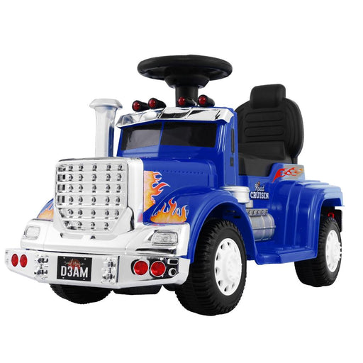 Bostin Life Rigo Ride On Kids Electric Toy Truck In Blue Baby & > Cars