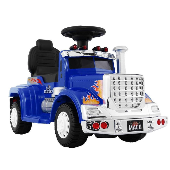 Bostin Life Rigo Ride On Kids Electric Toy Truck In Blue Baby & > Cars