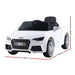 Bostin Life Audi Licensed Kids Ride On Cars Electric Car Children Toy Battery White Baby & >