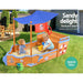 Bostin Life Keezi Pirate Ship Boat Sand Pit With Canopy Baby & Kids > Toys
