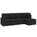 Bostin Life Sofa Lounge Set 5 Seater Modular Chaise Chair Suite Couch Dark Grey Dropshipzone