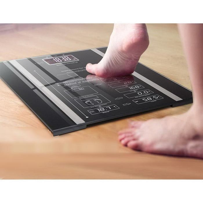 Electronic Digital Body Fat Scale - Black