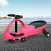 Bostin Life Keezi Kids Ride On Swing Twist Car - Pink Baby & > Cars