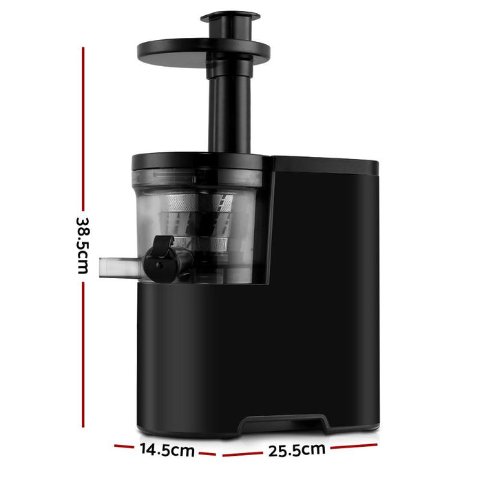 Cold Press Slow Juicer Black