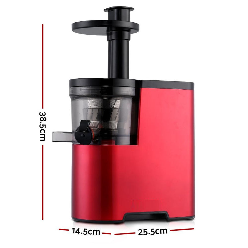 Cold Press Slow Juicer Red