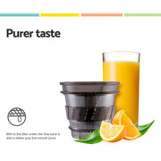 Bostin Life Devanti Cold Press Slow Juicer Red Dropshipzone