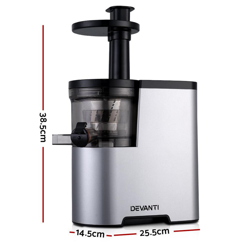 Cold Press Slow Juicer Silver