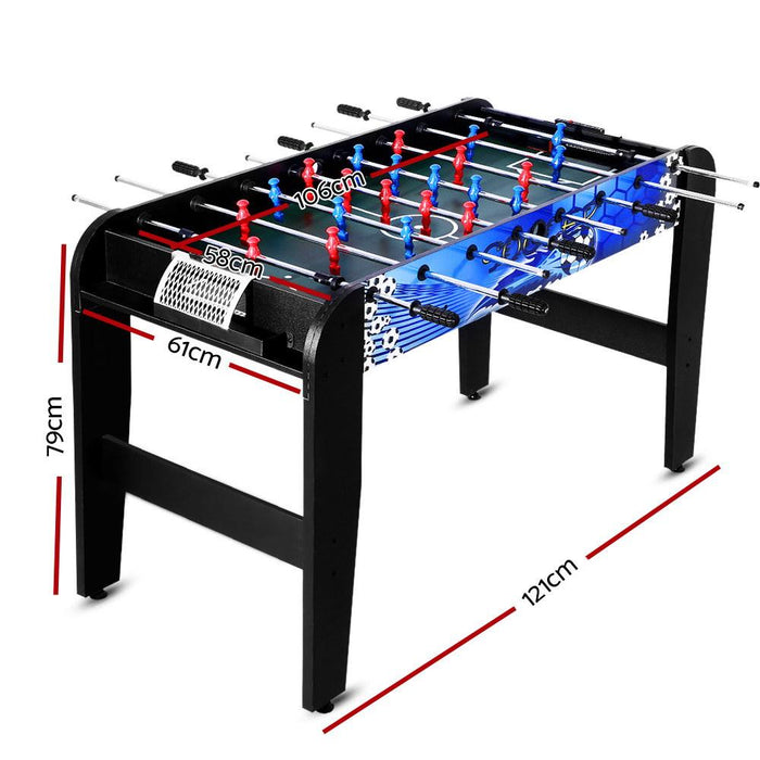 Bostin Life 4Ft Soccer Table Foosball Football Game Home Party Pub Size Kids Adult Toy Gift &