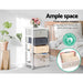 Bostin Life Artiss Bedroom Storage Cabinet - White Dropshipzone