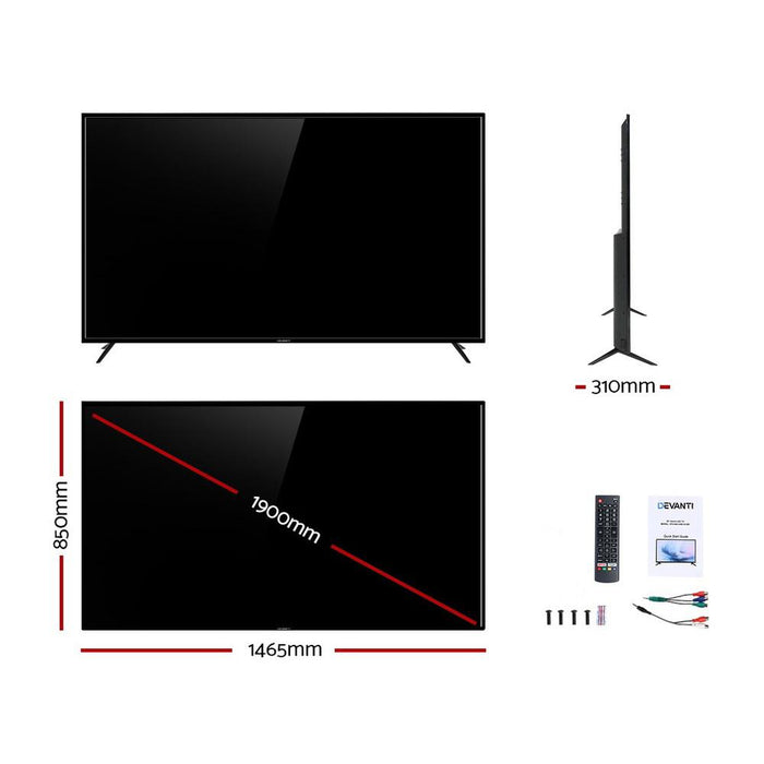 Bostin Life Led Lcd Uhd Hdr 4K Slim Screen 75 Inch Smart Tv Electronics > Tvs & Projectors