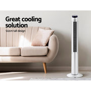 Bostin Life Devanti 122Cm 48 Tower Fan Oscillating Bladeless Fans W/remote Timer Dropshipzone