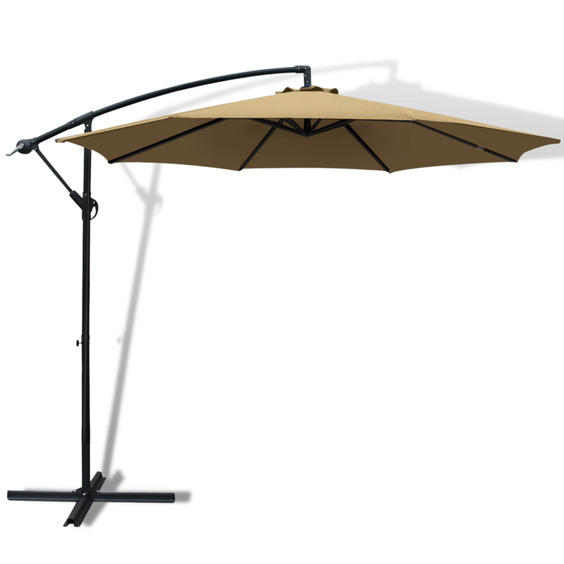 3M Cantilevered Outdoor Umbrella - Beige