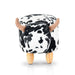 Bostin Life Keezi Kids Ottoman Foot Stool Toy Cow Chair Animal Rest Fabric Seat White Baby & >