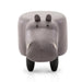 Bostin Life Keezi Kids Ottoman Foot Stool Toy Hippo Chair Pouffe Footstool Rest Fabric Seat Baby & >