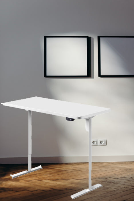 Bostin Life Standing Desk Sit Stand Table Riser Motorised Height Adjustable Computer Laptop Desks